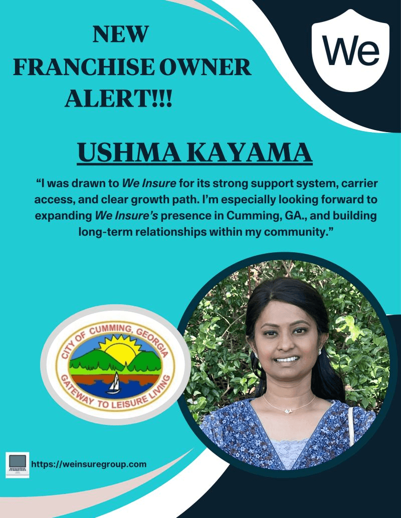 Welcome to Team WE Ushma Kayama!