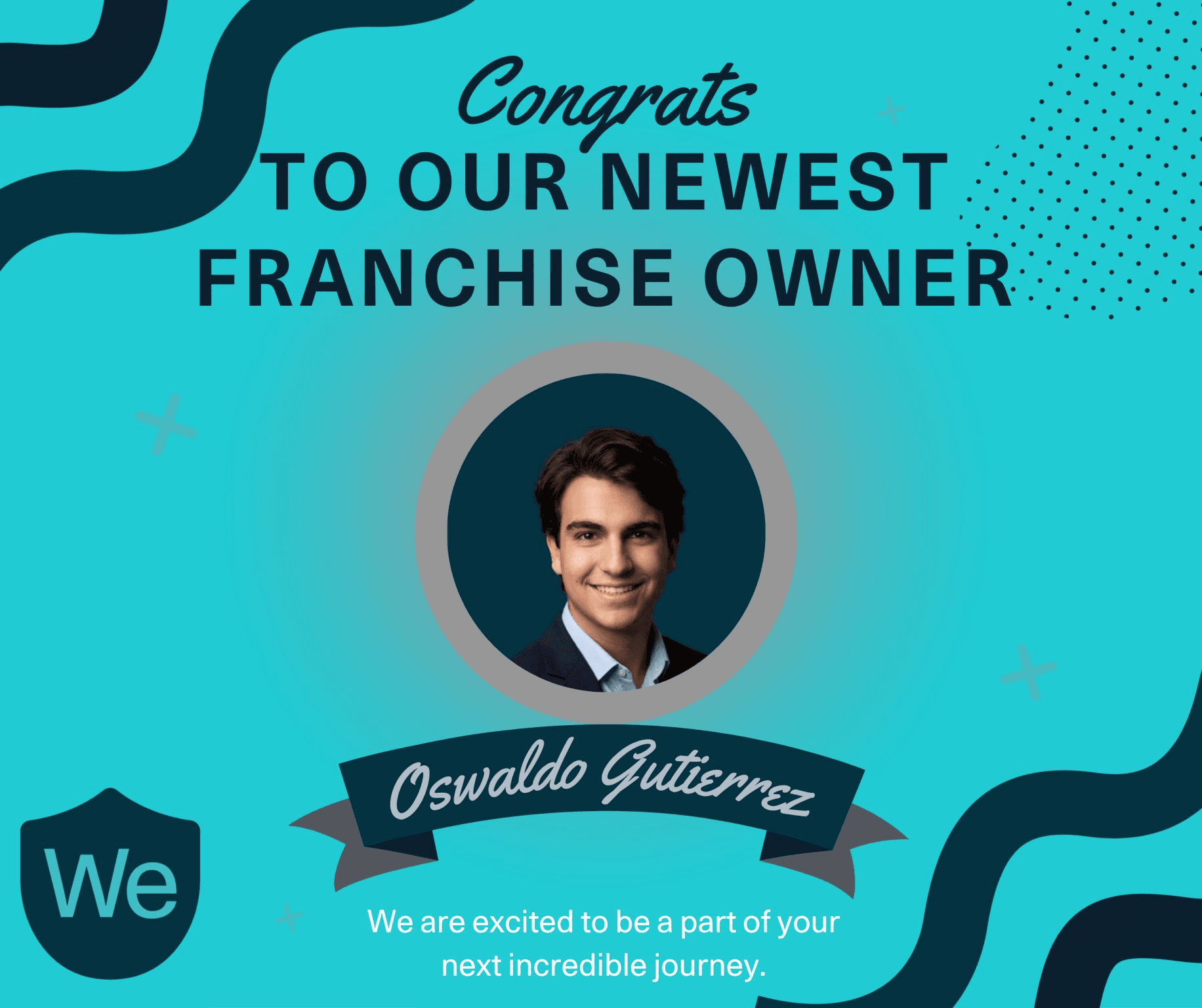 Welcome to Team WE Oswaldo Gutierrez!